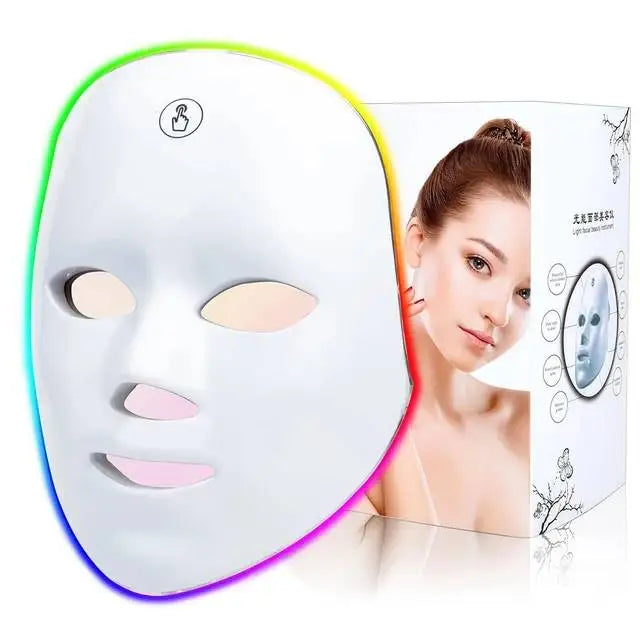Skin Recovery Wireless Face Mask Rechargeable Portable for Travel and Home Use