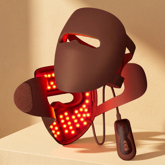 REVORA Lift LED Therapy Mask — Professional-Grade Red Light for Jawline, Firmness & Glow